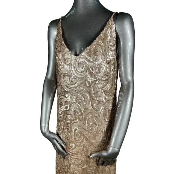 green emerald velvet dress ANINE BING Link Necklace